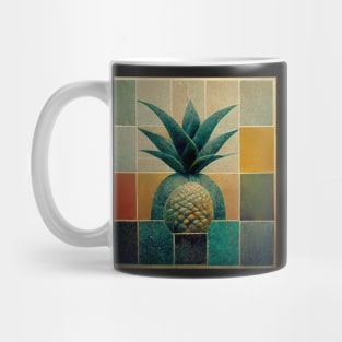 Cubic pineapple repeat pattern Mug